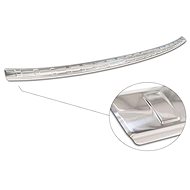 AVISA profiled stainless steel rear door sill cover for Mitsubishi Eclipse Cross PHEV facelift, from - Boot Edge Protector