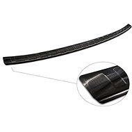 AVISA profiled stainless steel rear door sill cover for Mitsubishi Eclipse Cross PHEV facelift - bla - Boot Edge Protector
