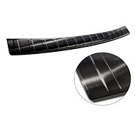 AVISA Profiled stainless steel rear door sill cover for Opel Astra VI L, from r.v. 2021 ->, black - Boot Edge Protector