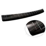 AVISA Profiled stainless steel rear door sill cover for Peugeot 308 III, from r.v. 2021 ->, black - Boot Edge Protector