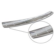 AVISA profiled stainless steel rear door sill cover for Renault Zoe Hatchback 5 door, Facelift from  - Boot Edge Protector