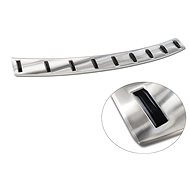 AVISA AVISA STRONG EDITION rear door sill cover for Volkswagen T-Cross, from 2018 ->, silver - Boot Edge Protector