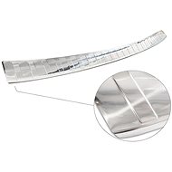 AVISA profiled stainless steel rear door sill cover for Subaru Forester, from 2018 ->, silver - Boot Edge Protector