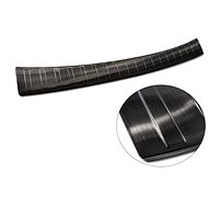 AVISA Profiled stainless steel rear door sill cover for Subaru Outback VI, from 2019 ->, black - Boot Edge Protector