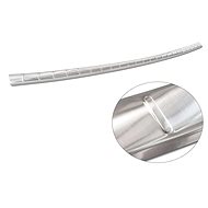 AVISA Profiled stainless steel rear door sill cover for Suzuki S-Cross II, from r.v. 2021 ->, silver - Boot Edge Protector