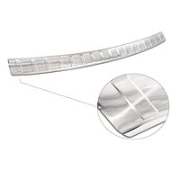 AVISA profiled stainless steel rear door sill cover for Škoda Fabia IV hatchback, from r.v. 2021 -> - Boot Edge Protector