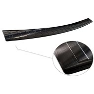 AVISA profiled stainless steel rear door sill cover for Škoda Fabia IV hatchback - black, from r. v. - Boot Edge Protector