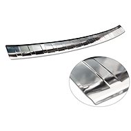 AVISA profiled stainless steel rear door sill cover for Škoda Octavia IV liftback, from r.v. 2019 -> - Boot Edge Protector