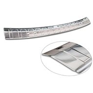 AVISA Profiled stainless steel rear door sill cover for Škoda Octavia IV Scout, from r.v. 2019 ->, s - Boot Edge Protector