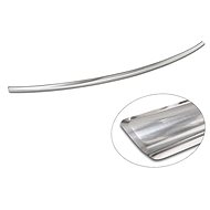 AVISA Profiled stainless steel rear door sill cover for Tesla Model Y, from r.v. 2020 ->, silver - Boot Edge Protector