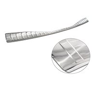 AVISA Profiled stainless steel rear door sill cover for bZ4X, from r.v. 2022 -> - Boot Edge Protector