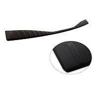 AVISA Profiled stainless steel rear door sill cover (black matt) for Toyota bZ4X, from r.v. 2022 -> - Boot Edge Protector