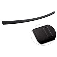 AVISA Profiled stainless steel rear door sill cover (black matt) for Toyota Corolla Cross, from r. v - Boot Edge Protector