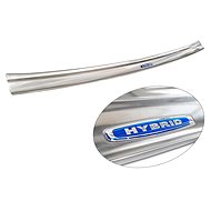 AVISA profiled stainless steel rear door sill cover for Toyota Highlander IV (XU70), from r. v. 2019 - Boot Edge Protector