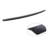 AVISA Profiled stainless steel rear door sill cover for Toyota Prius V, from r.v. 2022->, black - Boot Edge Protector