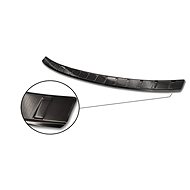 AVISA Profiled stainless steel rear door sill cover for Volkswagen ID.3, from r.v. 2019 ->, black - Boot Edge Protector