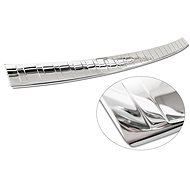 AVISA profiled stainless steel rear door sill cover for Volkswagen Multivan T7, from r.v. 2021->, si - Boot Edge Protector