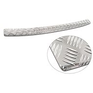 AVISA Profiled stainless steel rear door sill cover (grooved) for Volkswagen T7 Multivan, from r. v. - Boot Edge Protector