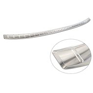 AVISA Profiled stainless steel rear door sill cover for Volkswagen Taigo, from r.v. 2020 ->, silver - Boot Edge Protector