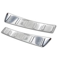 AVISA Profiled stainless steel rear door sill cover for Volvo XC40, from 2017 onwards -> - Boot Edge Protector