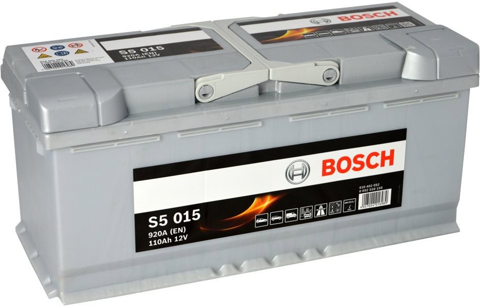 BOSCH S5 015, 110Ah, 12V (0 092 S50 150) - UAMK vehicle installation - Car Battery