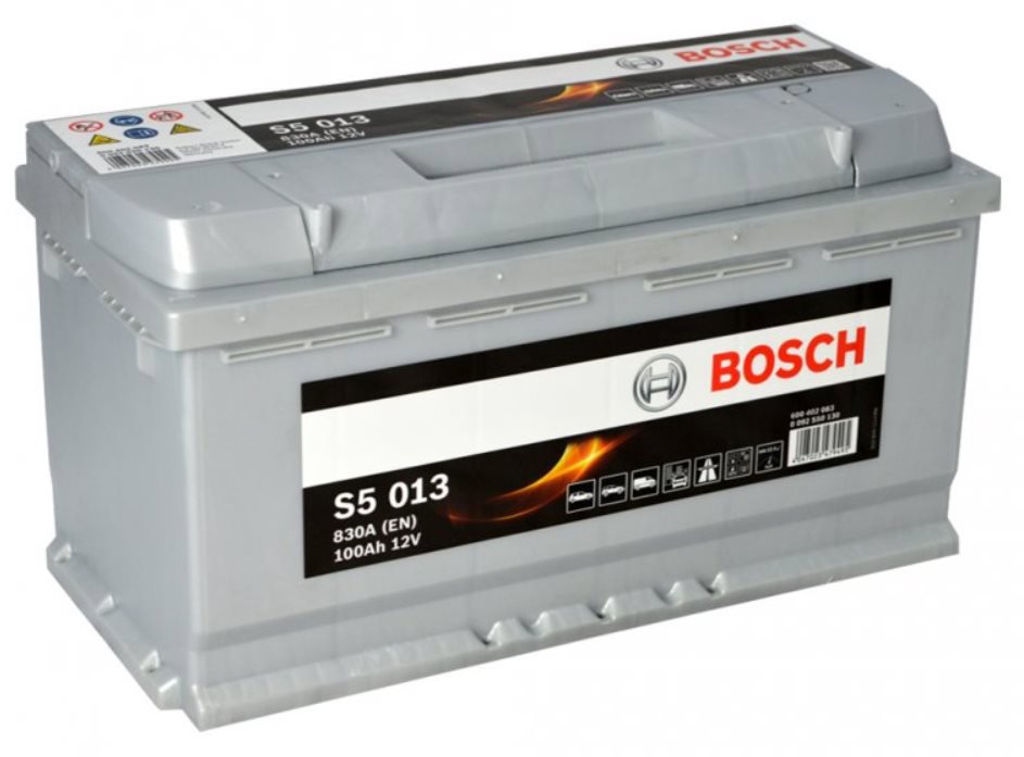BOSCH S5 013, 100Ah, 12V (0 092 S50 130) - UAMK vehicle installation - Car Battery