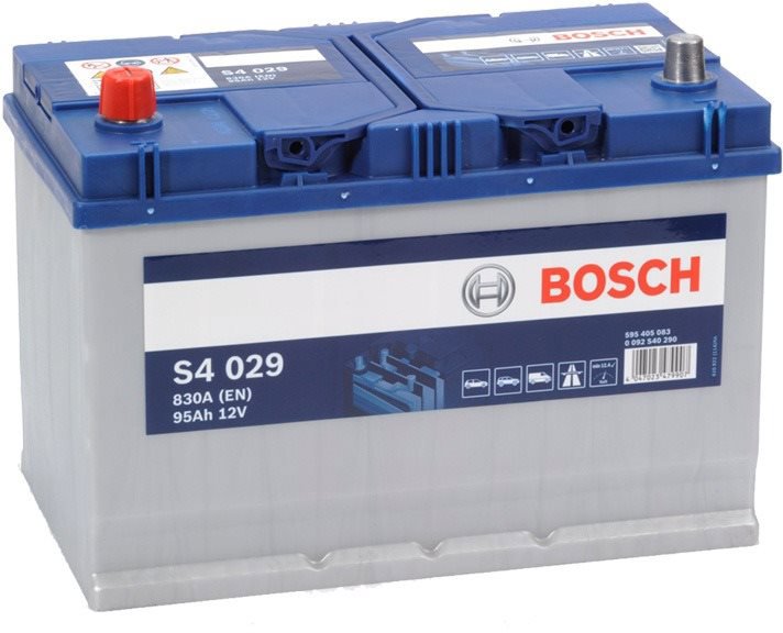 BOSCH S4 029, 95Ah, 12V (0 092 S40 290) - UAMK vehicle installation - Car Battery