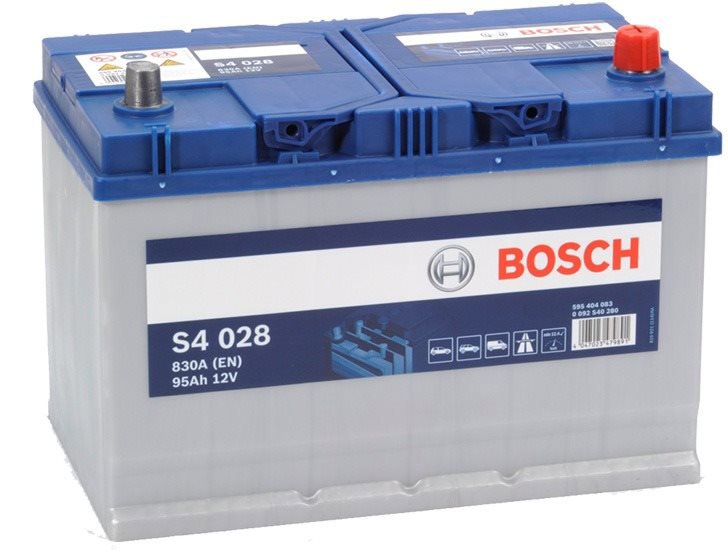BOSCH S4 028, 95Ah, 12V (0 092 S40 280) - UAMK vehicle installation - Car Battery