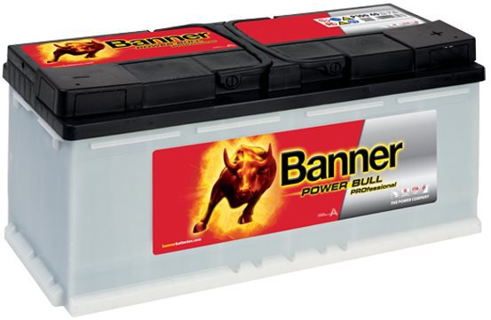 BANNER Power Bull PROfessional 100Ah, 12V, P100 40 - UAMK vehicle installation - Car Battery