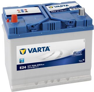 VARTA BLUE Dynamic 70Ah, 12V, E24 - UAMK vehicle installation - Car Battery
