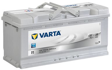VARTA SILVER Dynamic 110Ah, 12V, I1 - UAMK vehicle installation - Car Battery