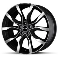 MAK Highlands Black 8x19, 5x120, ET38 - Aluminum Wheel
