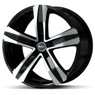 MAK Stone 5 Black 7,5x18, 5x114, ET40 - Aluminum Wheel