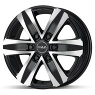 MAK Stone 6 Black 8x18, 6x139, ET15 - Aluminum Wheel