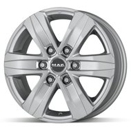 MAK Stone 6 Silver 8x18, 6x139, ET35 106,1 - Aluminum Wheel