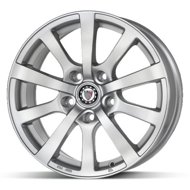 Platin P58 Silber 7x17, 5x100, ET35 - Aluminum Wheel