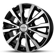 Platin P86 Black 6,5x17, 6x130, ET54 - Aluminum Wheel