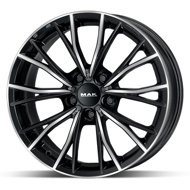 MAK Mark Black 9x18, 5x120, ET28 - Aluminum Wheel