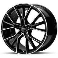 Platin P102 Black 8x18, 5x112, ET40 - Aluminum Wheel