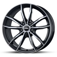 Rial X12 Black 7,5x18, 5x112, ET46 - Alu disk