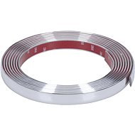 Self-adhesive chrome car decorations 21x3 mm, length 5 m - Strip