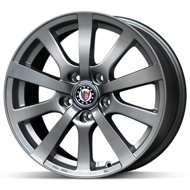 Platin P58 Grey 6,5x15, 5x100, ET38 - Aluminum Wheel