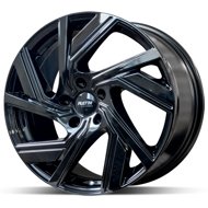 Platin P114 FullBlack 8x19, 5x112, ET35 - Aluminum Wheel