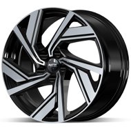 Platin P114 Black 7,5x19, 5x112, ET50 - Aluminum Wheel