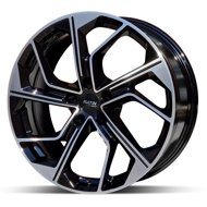 Platin P116 Black 8x18, 5x112, ET40 - Aluminum Wheel