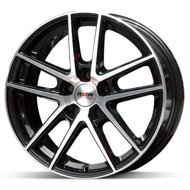 Platin P73 Black 8x19, 5x112, ET43 - Aluminum Wheel