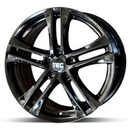 TEC AS4 FullBlack 7,5x17, 5x114, ET38 - Aluminum Wheel