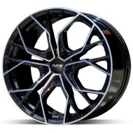 Platin P118 Black 8x18, 5x120, ET34 - Aluminum Wheel