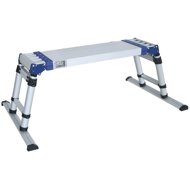 GYS aluminium folding platform with steps, length 109 -175 cm, height 50 - 90 cm - Work Platform