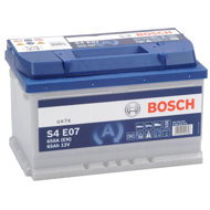 BOSCH S4 E07, 65Ah, 12V, EFB (0 092 S4E 070) - Car Battery